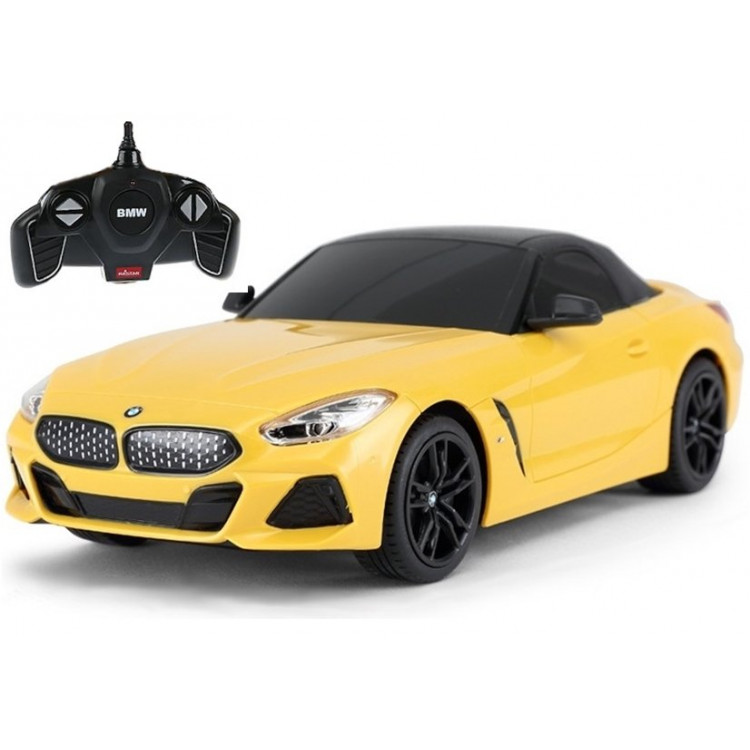 BMW Z4 Roadster Rastar 1:18 - žlté